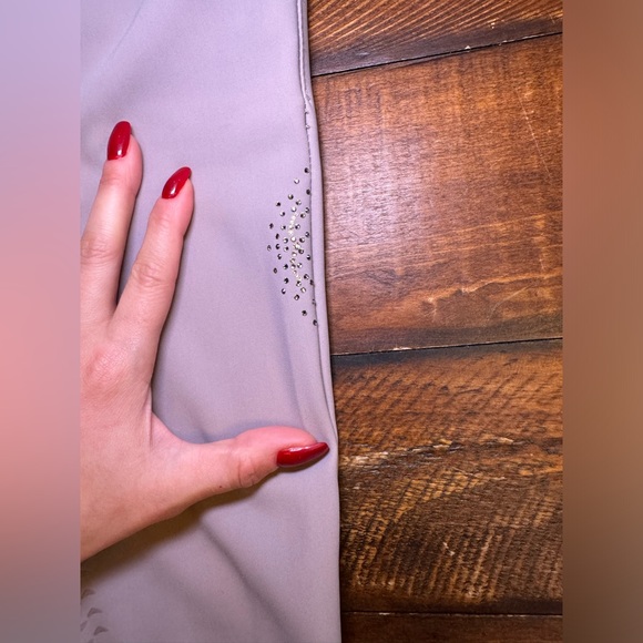 Animo Nuka FW22 Full Seat Breeches - Greige - Picture 5 of 11